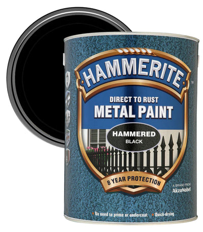 Hammerite Smooth & Hammered direct to rust paint