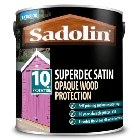 Sadolin Superdec Satin and Gloss