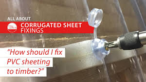 A How to: Fixing PVC Corrugted sheets to Timber