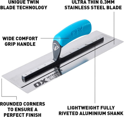OX Pro UltraFlex Finishing Trowel