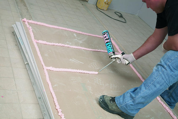 Everbuild Pinkgrip Dry Fix Fire Resistant Fast Curing Dry Wall Adhesive Foam, 750 ml