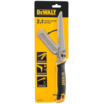DeWalt 2 in 1 folding jab saw and rasp