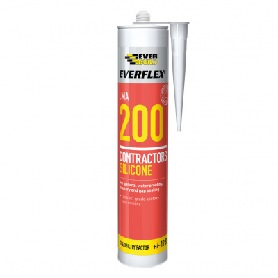 Everbuild Everflex 200, Contractors Silicone