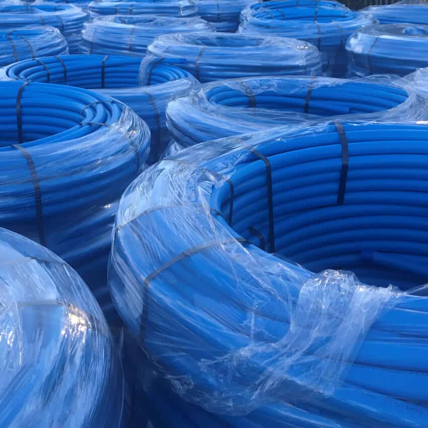 MDPE Bue Water Pipe