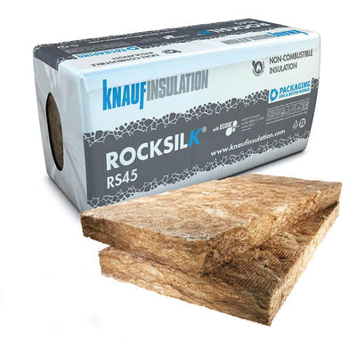 Rocksilk RS45 Rock Mineral Wool Slab Insulation