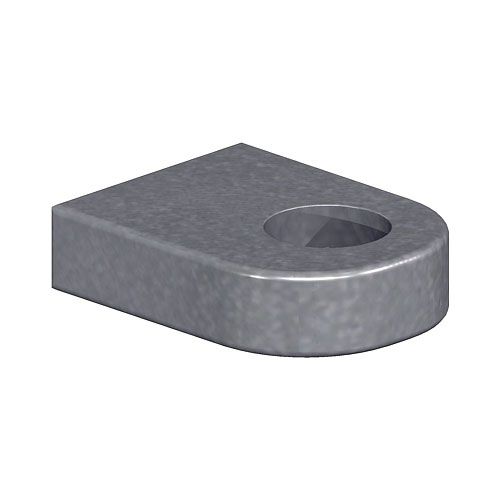 Gate eye to weld flat base