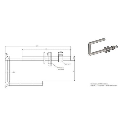 Odd leg striker for self locking gate catch