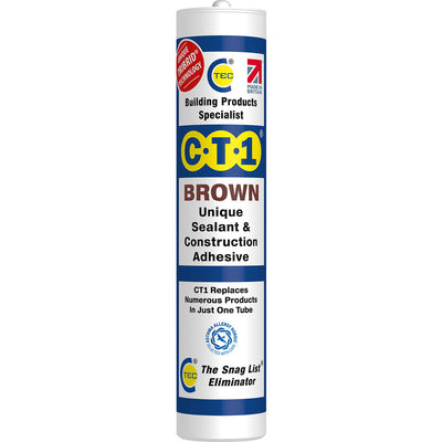 Tec CTI Sealant/Adhesive  Silver/ Beige/White or Brown