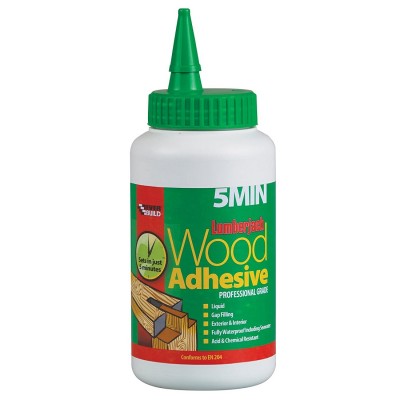 Everbuild Lumberjack 5 Min Polyurethane PU Adhesive Wood Glue