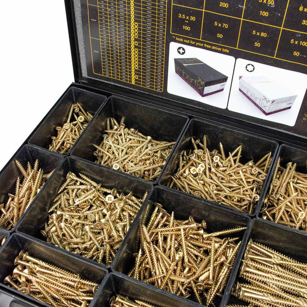Timberfix Metal Assorted Case (screws)