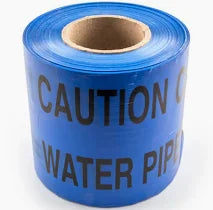 Warning Tape: Gas, Electricty, Water Pipe